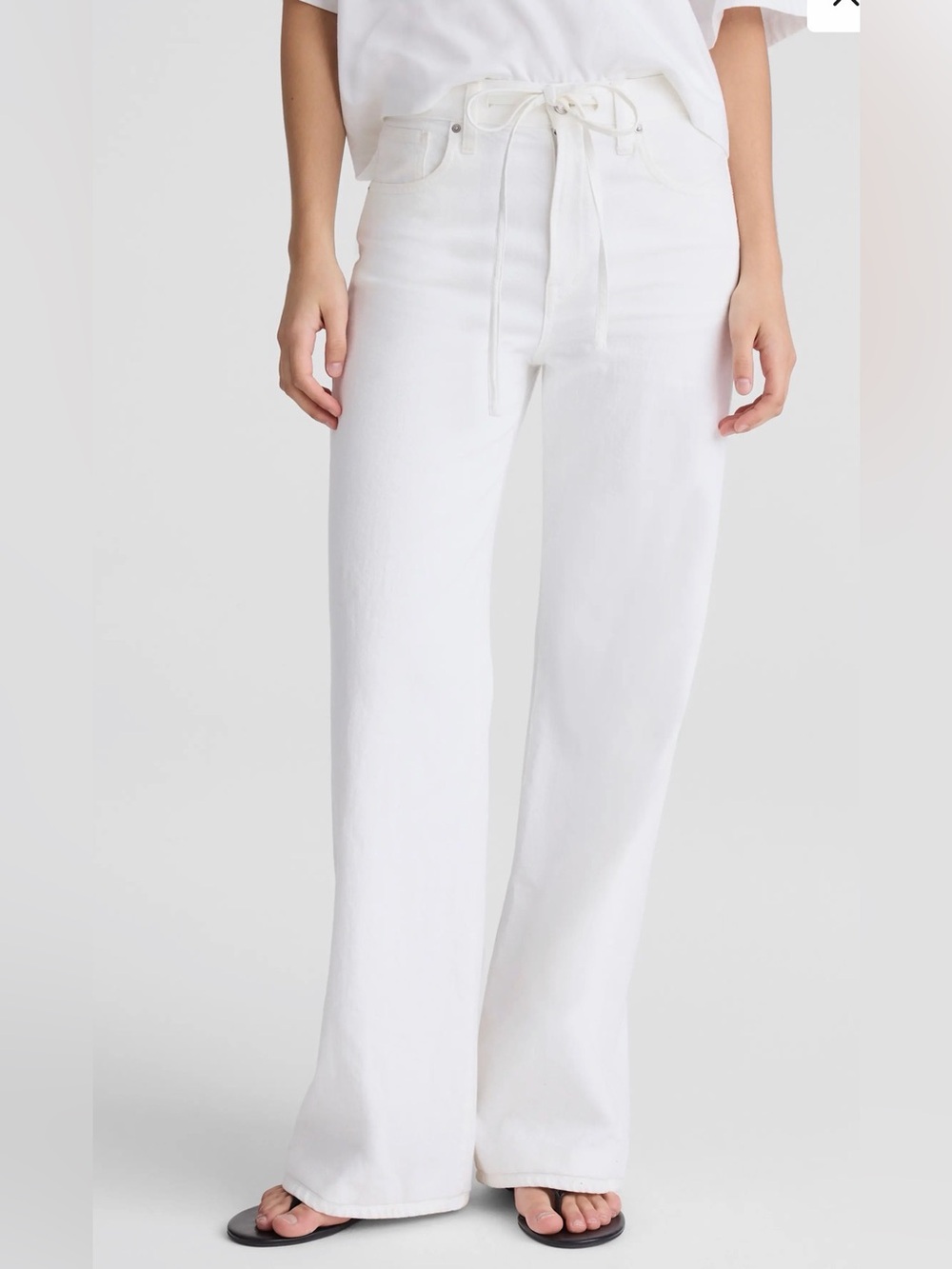 Madewell The Ultimate Wide-Leg Jeans White Women’s Size 25 NWT $148
